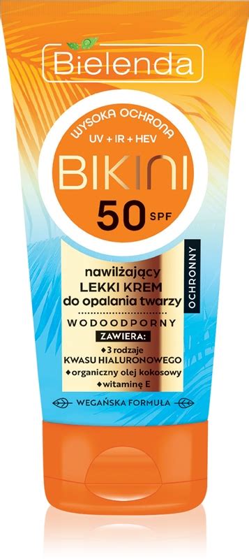 Bielenda Bikini защитен крем за лице SPF notino bg