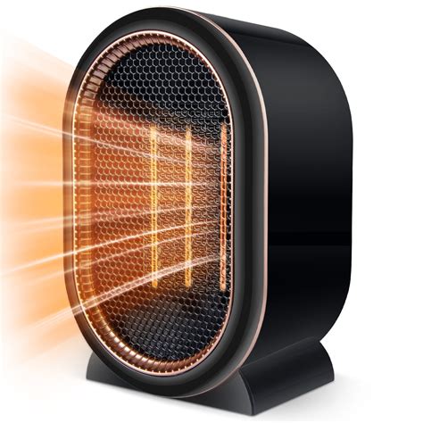 Space Heater, Portable Electric Heaters for Indoor Use, Two-Speed Energy Efficient Space Heater