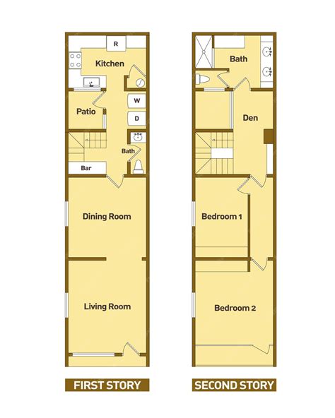 Premium Vector | Architecture floor plans modern house