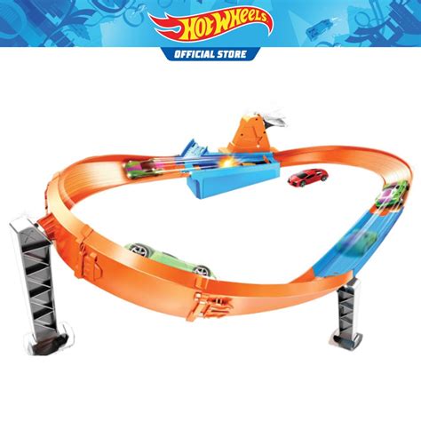 Hot Wheels Rapid Raceway Champion Playset Shopee Malaysia