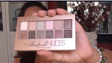 Blushed Nudes De Maybelline Vs Naked De Urban Decay Youtube