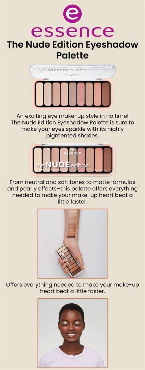 Essence The Nude Edition Eyeshadow Palette Pretty In Nude Uae Dubai