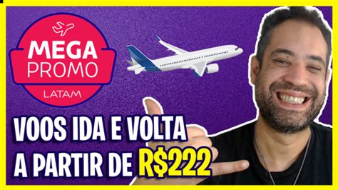 Mega Promo LATAM Voos Ida E Volta A Partir De R 222