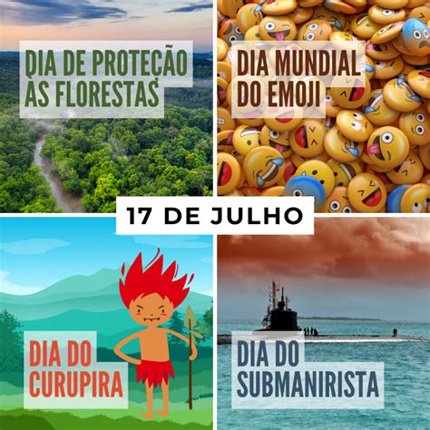 Dia 17 Vai Cair Que Dia - O que se comemora no dia 17 de julho?