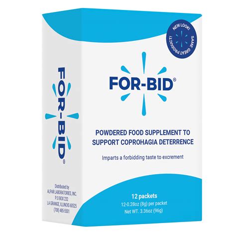 For-Bid for Dogs and Cats | Stool Eating & Coprophagia Deterrent | Dog