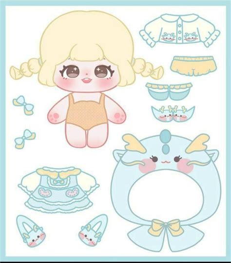 paper chibi humans ideas paper doll template paper dolls diy