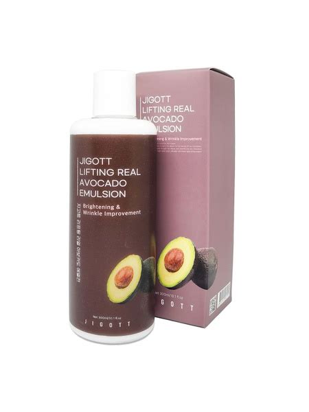 JIGOTT/Эмульсия-лифтинг с авокадо Jigott Lifting Real Avocado Emulsion ...