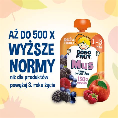 Bobo Frut mus w tubce owoce leśne dla dzieci po 1 Roku 150g Ceny i