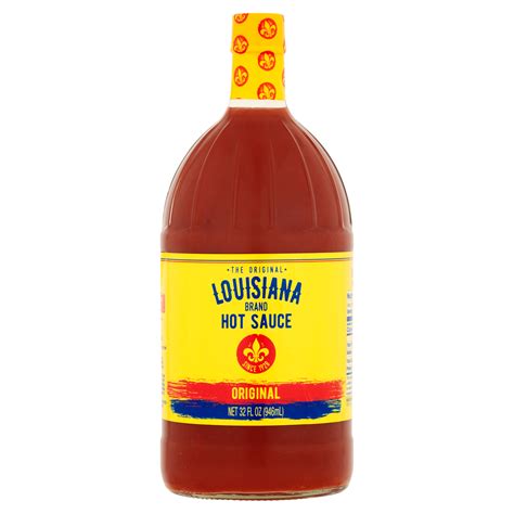 Louisiana Brand Original Hot Sauce Balanced Flavor 32fl Oz Bottle
