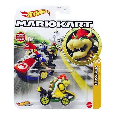 Hot Wheels Mario Kart Bowser Standard Kart Grn Em Promo O Na Americanas