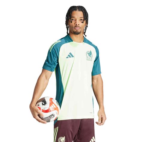 adidas Mexico Training Jersey - Green spark/mystery green - SoccerPro