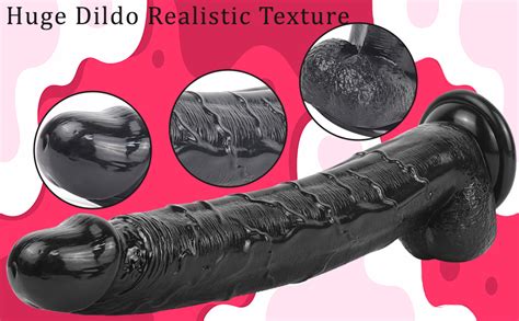 Amazon Realistic Dildo Inch Huge Dildo With Powerful Suction