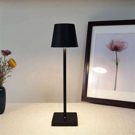 RSJ-C003/A rechargeable LED poldina cordless table lamp for restaurant