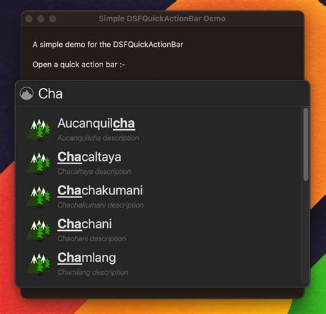Dsfquickactionbar A Spotlight Inspired Quick Action Bar For Macos