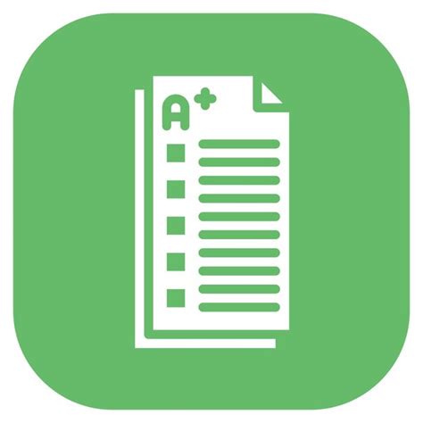 Premium Vector Report Card Vector Illustration
