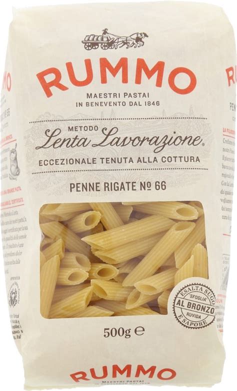 Rummo Lenta Lavorazione Penne Rigate No Gram Bol