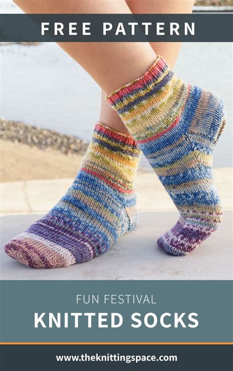 Fun Festival Knitted Socks Free Knitting Pattern Artofit