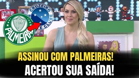 SAIU AGORA PALMEIRAS FEZ O PIX SAIDA CONFIRMADA RONALDO AGE RÁPIDO