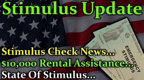 Stimulus Update Second Stimulus Check News 10000 Rental