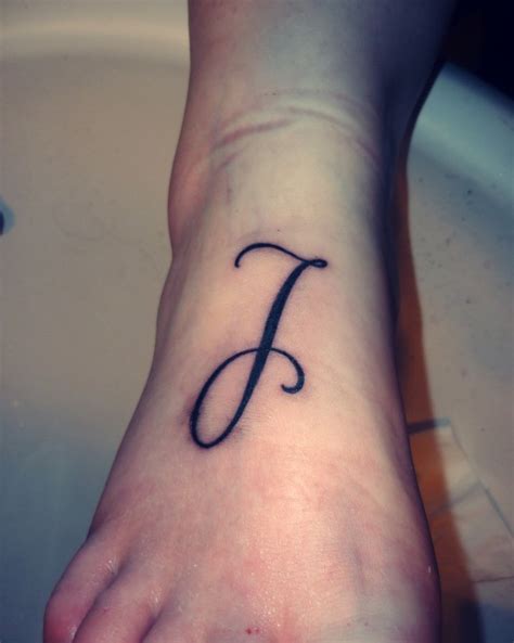 J Letter Tattoo Designs On Hand Amazing J Letter Tattoo Designs