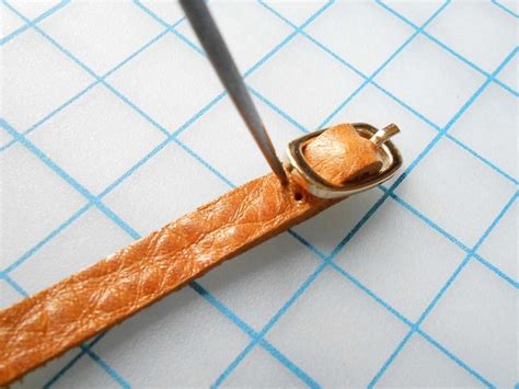 Mini Leather Belt Ring · How To Make A Leather Ring · Jewelry On Cut