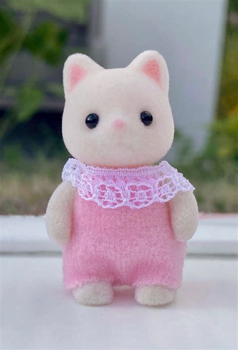 Sylvanian Families Silk Cat Baby Sylvanian Families Cute Toys Calico