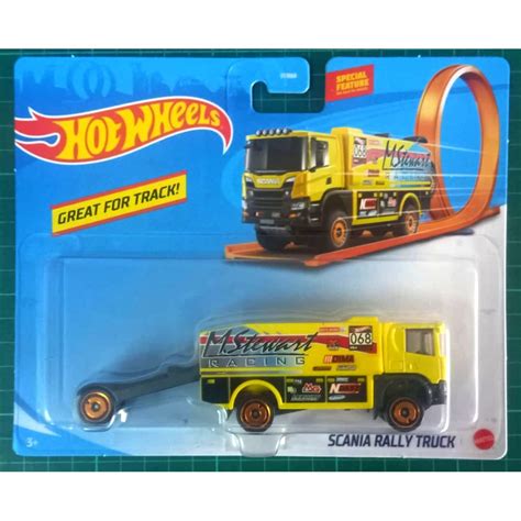 Hot Wheels Scania Rally Truck Shopee Malaysia