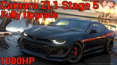 Gran Turismo Sport Camaro Zl1 1le Stage 5 1000hp Fully Upgrade Youtube