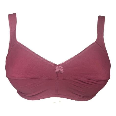 Soutien Gorge Coton Rose Sans Armatures F Lingerie Femme Grande Taille Rose Cdiscount Pr T