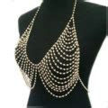 Buy Wholesale Luxury Belly Waist Body Chain Beach Bikini Decro Harness Slave Halter Necklace