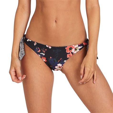 Volcom Leaf It Be Tie Side Bikini Bottoms Women S Evo
