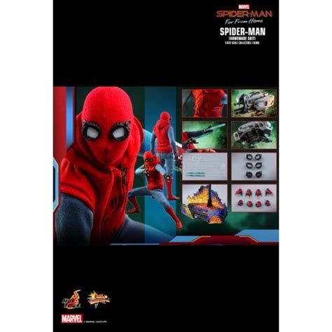 Hot Toys Spider Man Homemade Suit Version Th Scale Collectible Figure Shopee Thailand
