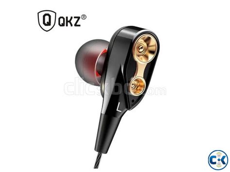 QKZ CK8 Dual Driver In-Ear Earphone - Black