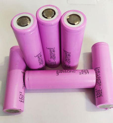 Акумулятор 18650 Samsung INR 18650 35E 3300 mAh Li-ion 3.7V, 8А (13А ...