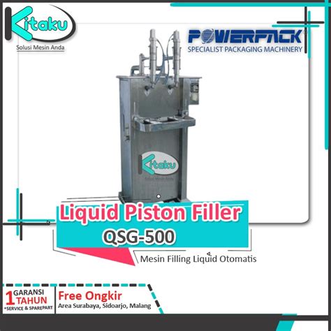 Jual Mesin Filling Liquid Powerpack Qsg Shopee Indonesia