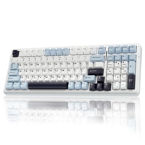 Aula F Wireless Mechanical Keyboard Hot Swappable Custom Keyboard Pre Lubed Linear Switches