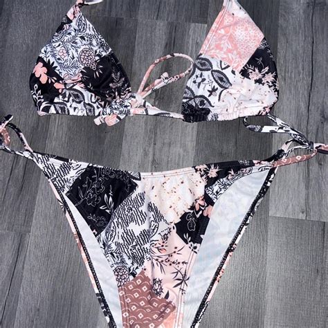 Bikini Bikini From Shien Payed 13 Never Worn Size M Depop