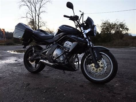 Купить б у Kawasaki ER n инжектор передач в Новой Ладоге чёрный naked bike года на Авто