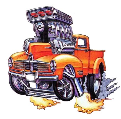 Best Images About Hot Rod Art On Pinterest Cartoon Art Chevy And Cartoon