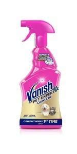 Vanish Carpet Cleaner + Upholstery, Pet Expert Foam Shampoo, Large Area ...