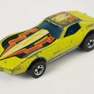 Vintage Hot Wheels Corvette Stingray Made In Hong Kong Mattel Hot Wheels Collectible