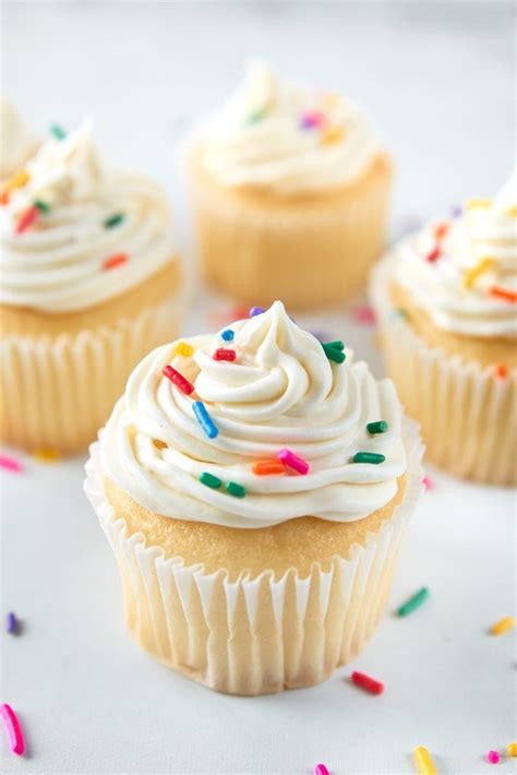 Super Moist Vanilla Cupcakes No Egg No Milk No Butter Cake Artofit