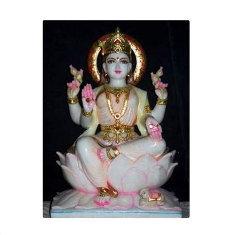 Easy To Clean Goddess Laxmi Marble Statue At Best Price In Jaipur