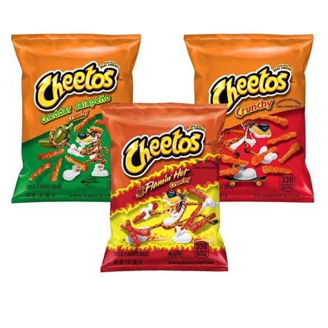 Cheetos Crunchy Flammin Hot Flaming Hot Jalapeno Chips G Ready