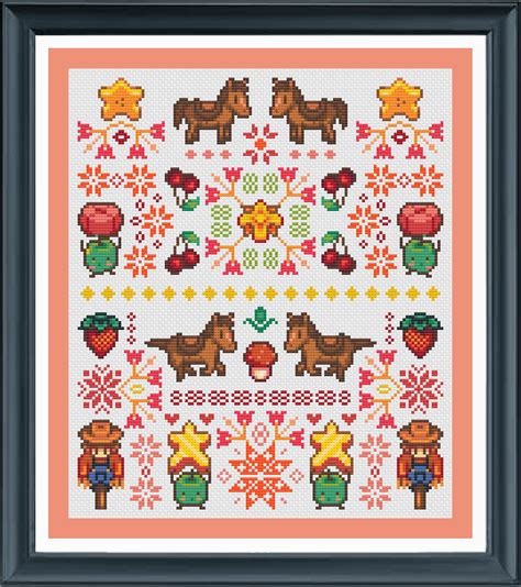 Stardew Valley x Traditional Crosstitch : r/StardewValley