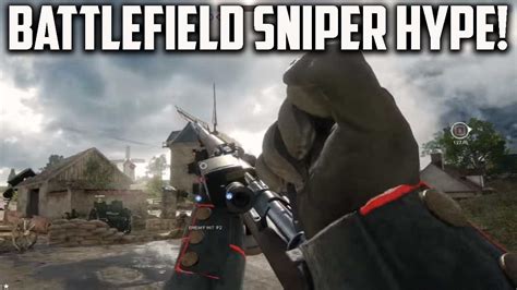 SNIPER HYPE Battlefield 1 M1903 SNIPING HARDLINE YouTube