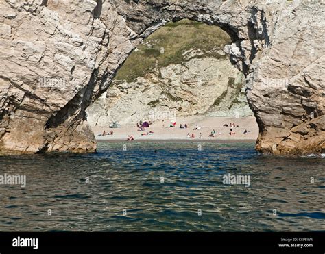 Durdle Door Jurassic Coast Stock Photo Alamy
