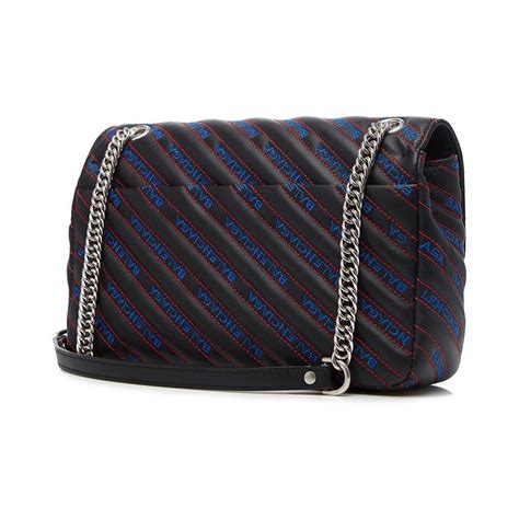 Купить Сумка в Balenciaga/Баленсиага фуксия кожаный металлический ...