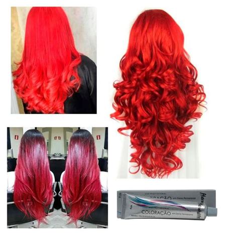 Tinta Cabelo Vermelho Red Coloração 60g Hidratylife Mairibel Tinta De Cabelo Magazine Luiza