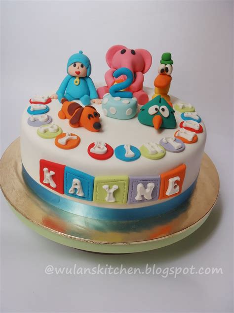 Pocoyo Birthday Cake Wu Lans Kitchen Pocoyo Birthday Cake - birijus.com